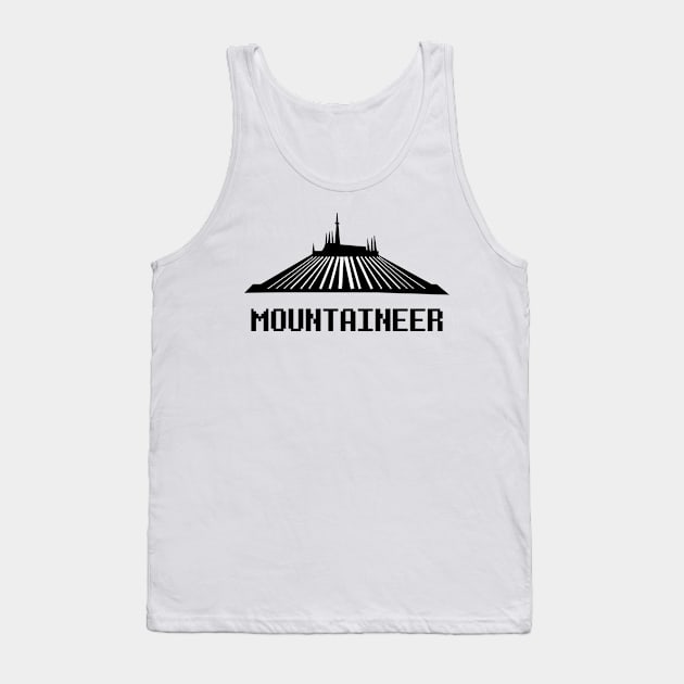 Space Mountaineer Tank Top by DisneyPocketGuide